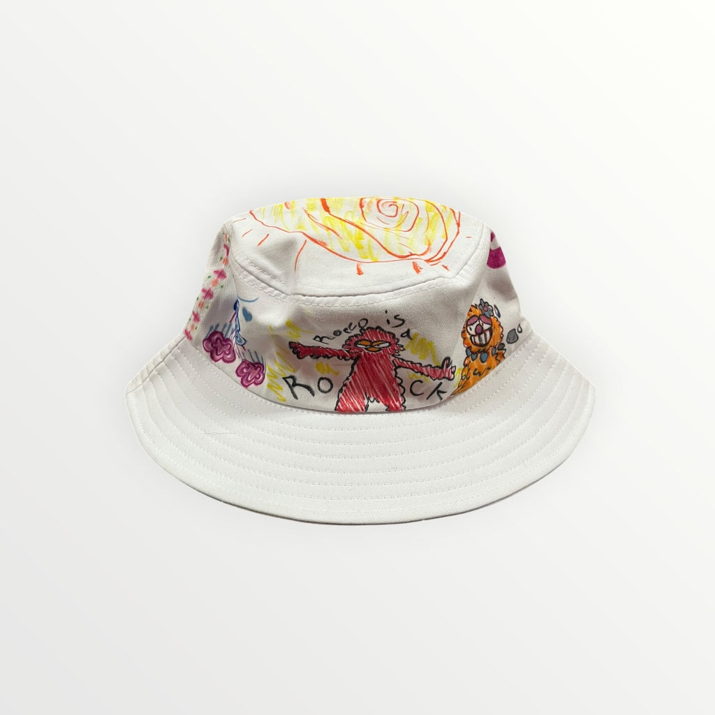 Graphic-print Bucket Hat