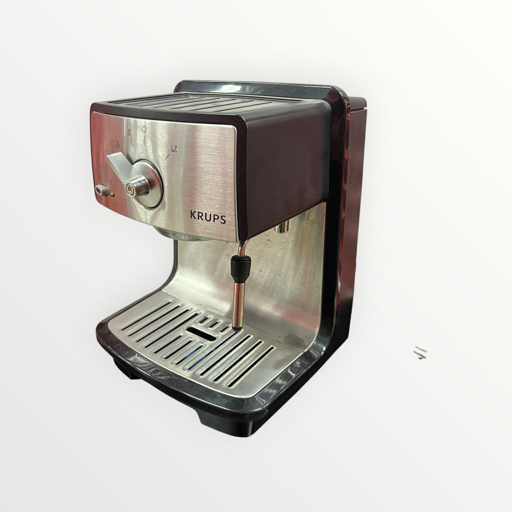 Krups XP4030 Espresso Machine Black and Stainless Steel Finish