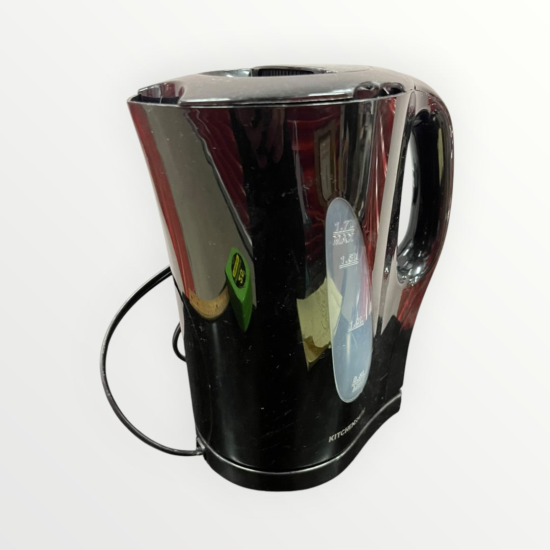 Kitchensmith by Bella 1.7L Cordless Electric Tea Kettle Black