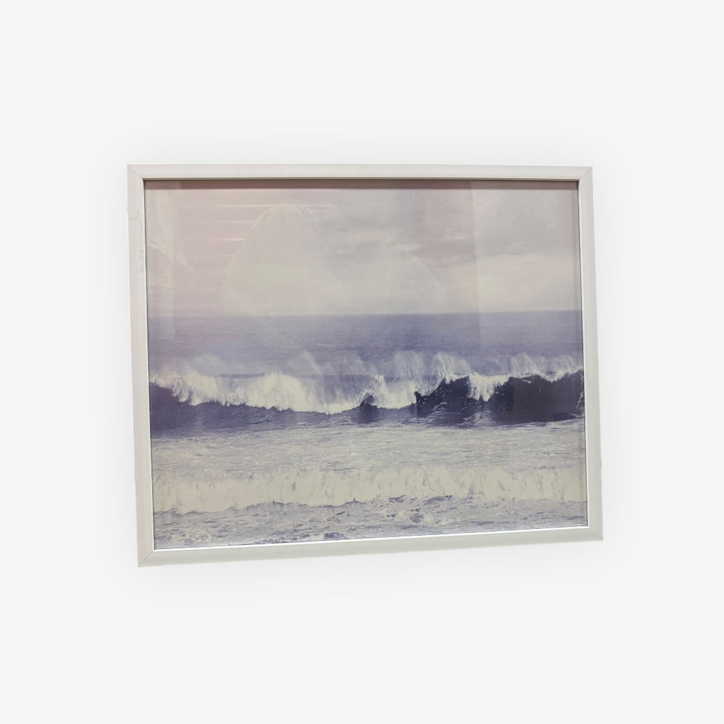 Threshold Designed w/Studio McGee "Waves Rolling In" Wall Art  24" x 21"