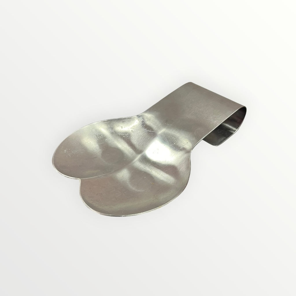 Stainless Steel Double Spoon Rest