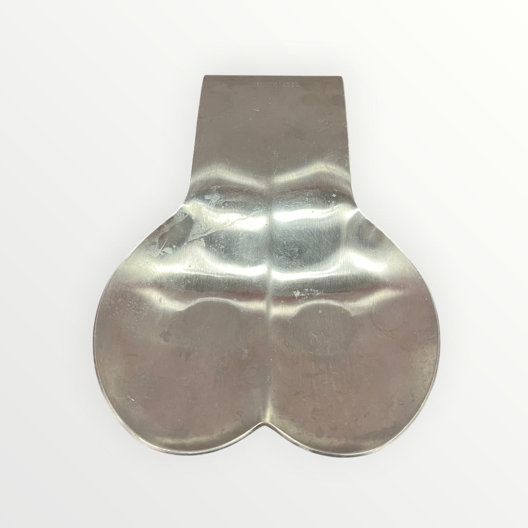 Stainless Steel Double Spoon Rest