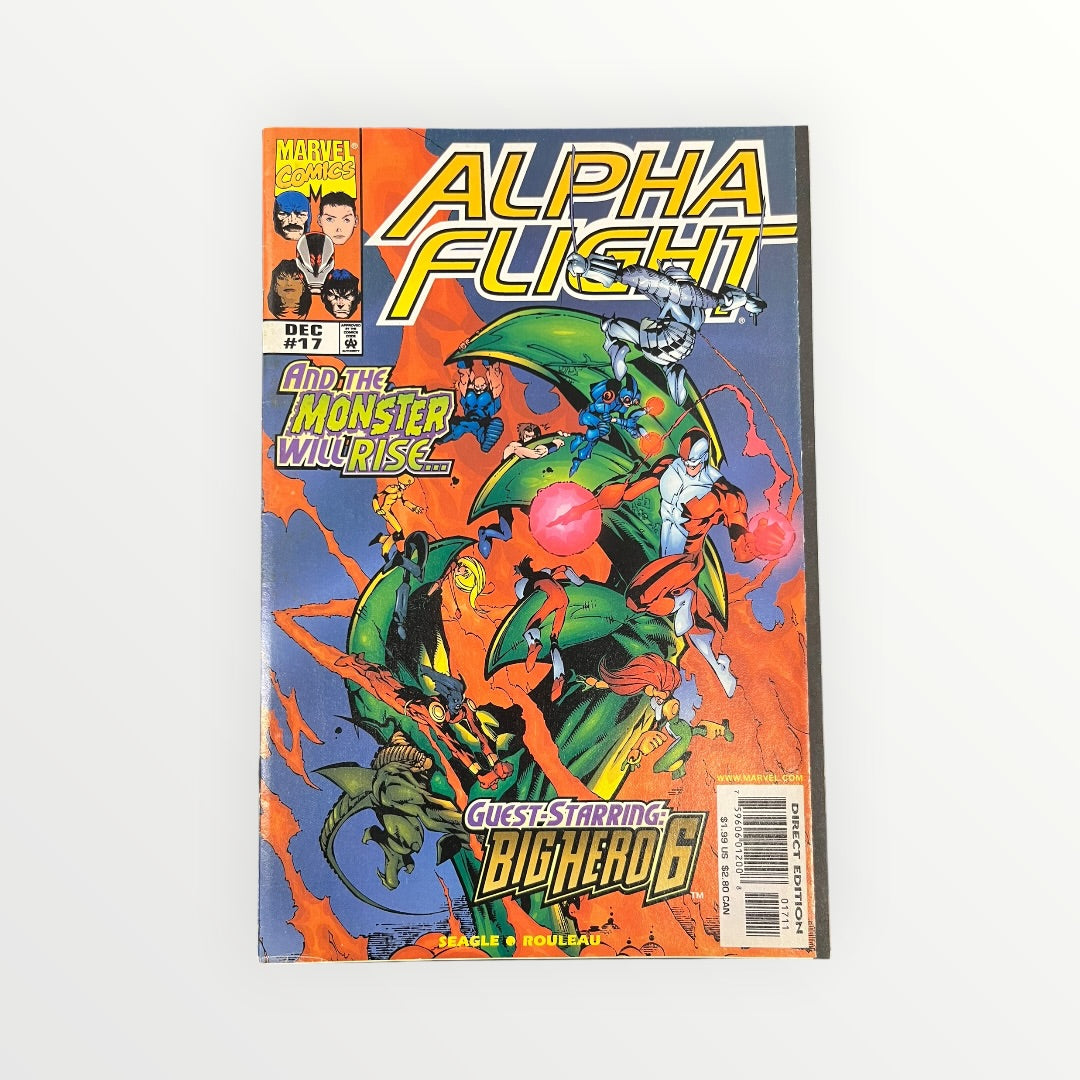 Alpha Flight #17 by Marvel Comics December 1998