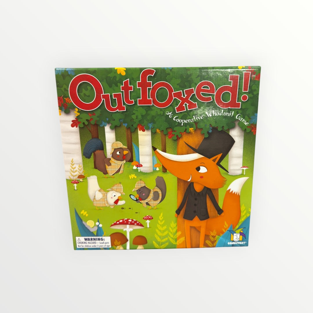 Outfoxed! Cooperative Whodunit Board Game by Gamewright