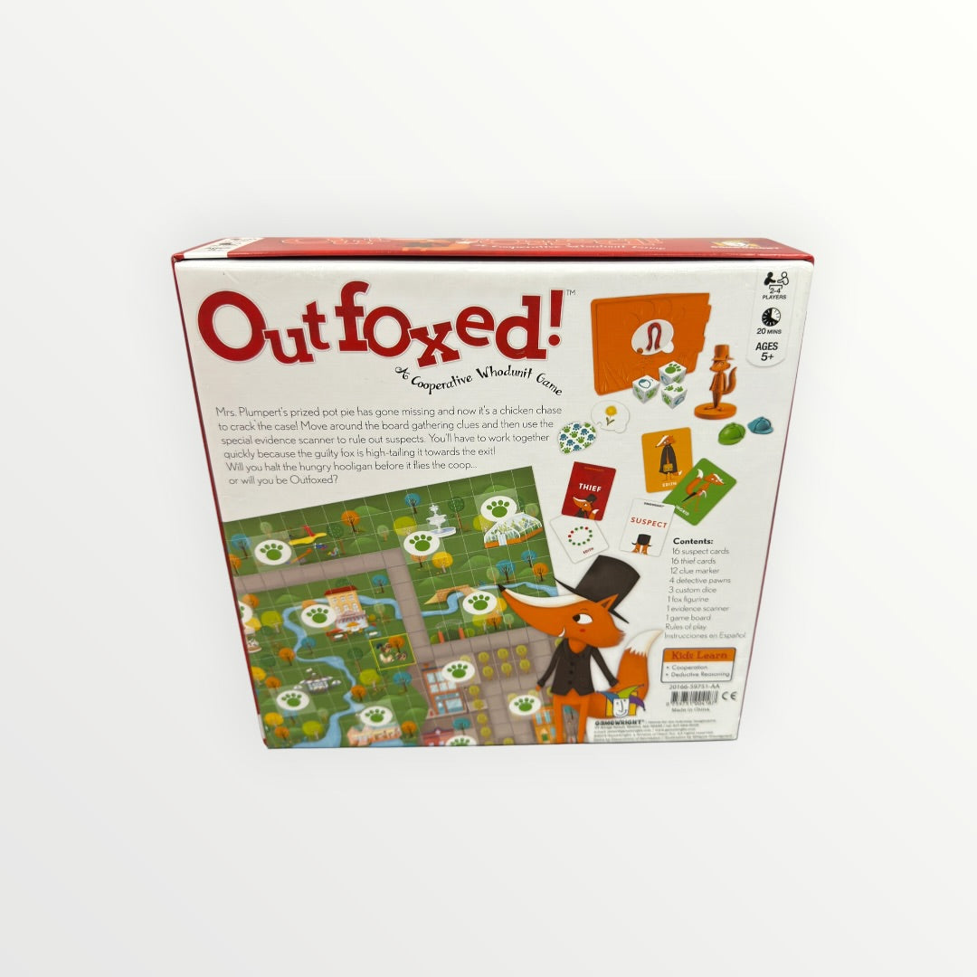 Outfoxed! Cooperative Whodunit Board Game by Gamewright