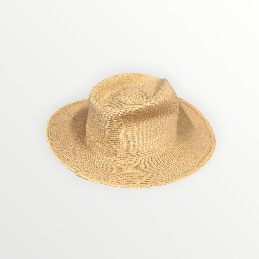 100% Handwoven Fine Palm Hat Size: M 58cm