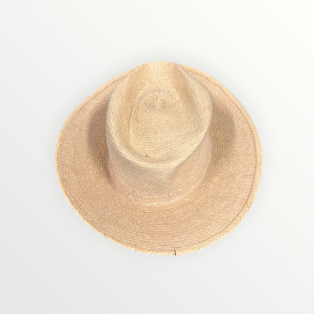 100% Handwoven Fine Palm Hat Size: M 58cm