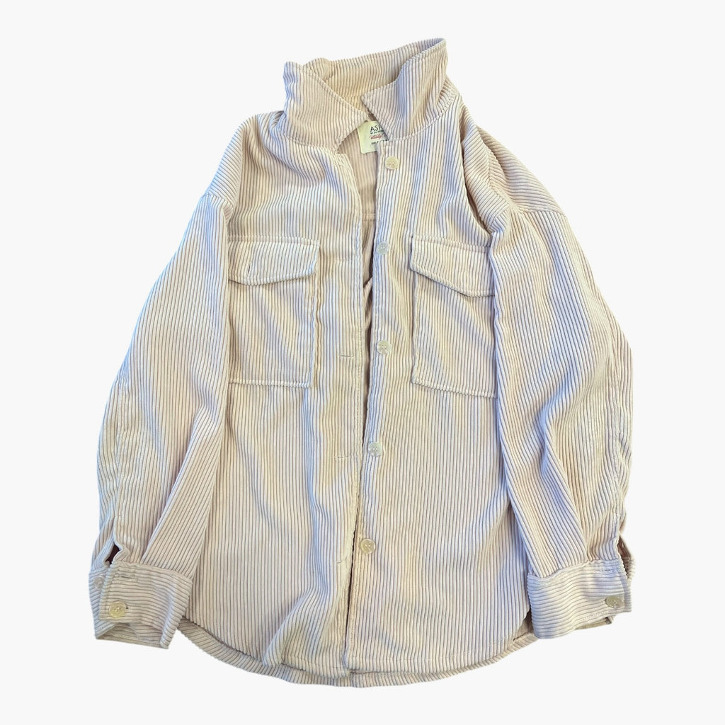 Ashley By 26 International Women’s Pink Corduroy Shirt Jacket Size S
