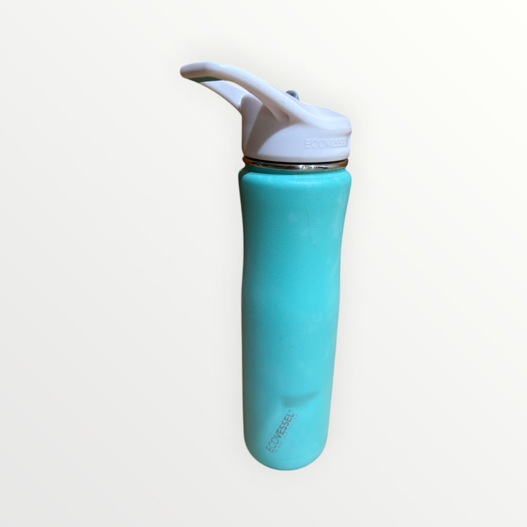 EcoVessel Summit TriMax Insulated Water Bottle 24 oz Aqua Breeze