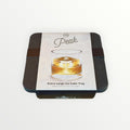 W&P Peak Extra Large Ice Cube Black Silicone Tray