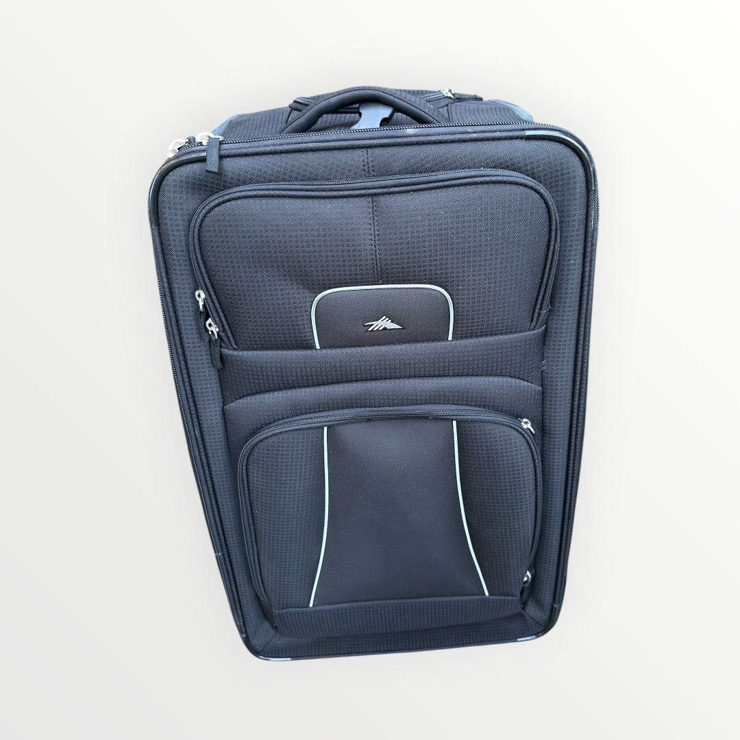 High Sierra Black Expandable Softside 2-Wheel Luggage 28"