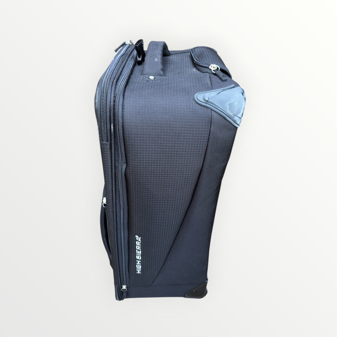 High Sierra Black Expandable Softside 2-Wheel Luggage 28"