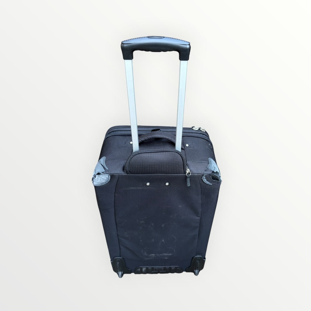 High Sierra Black Expandable Softside 2-Wheel Luggage 28"