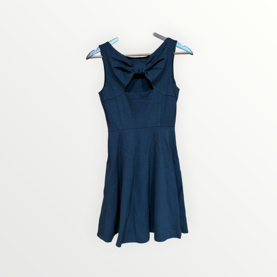 Kate Spade Dress Black Sleeveless Knee Length w/Pockets Size: 0