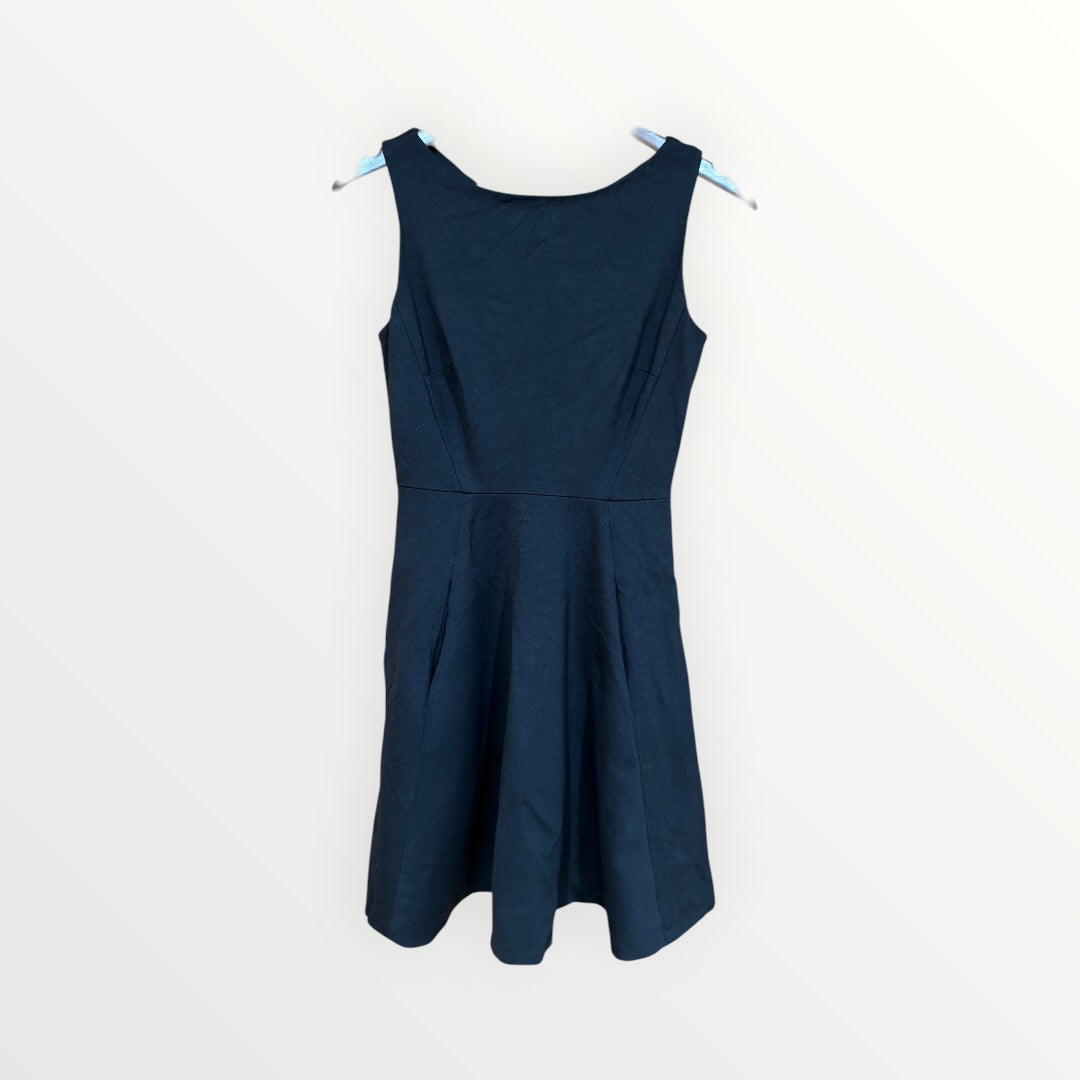 Kate Spade Dress Black Sleeveless Knee Length w/Pockets Size: 0