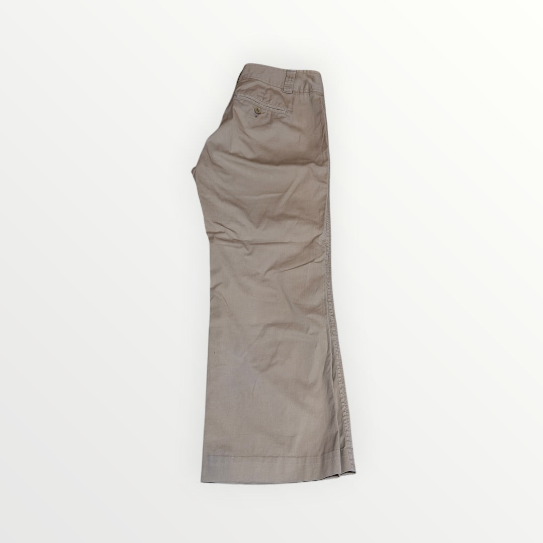 Gap Women's Brown Khaki Regular Fit Size: 4