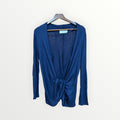 Dark Blue Four-Way Cardigan Size: S