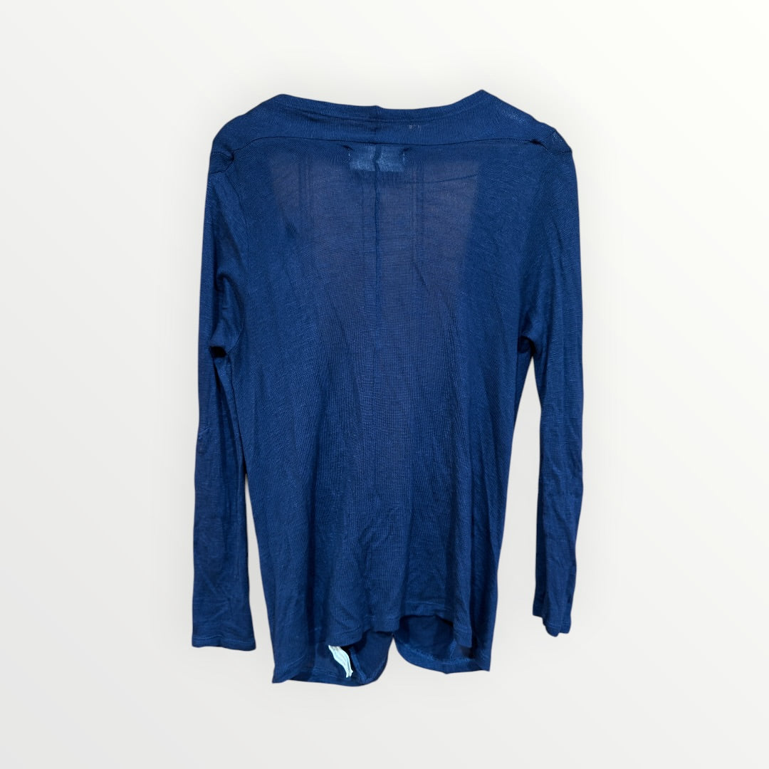 Dark Blue Four-Way Cardigan Size: S
