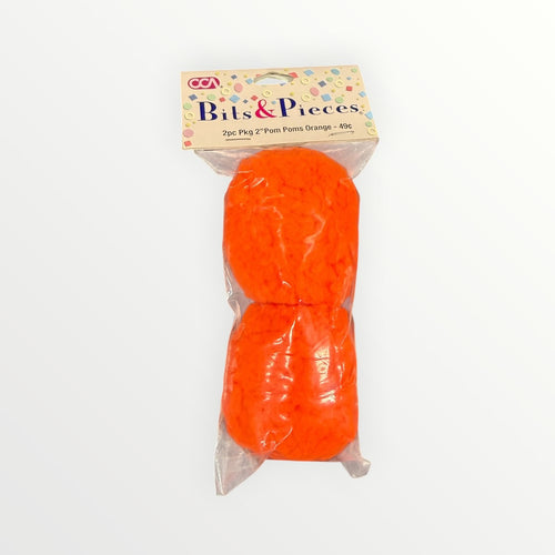 "Bits & Pieces" Pom Poms by CCA 2"D