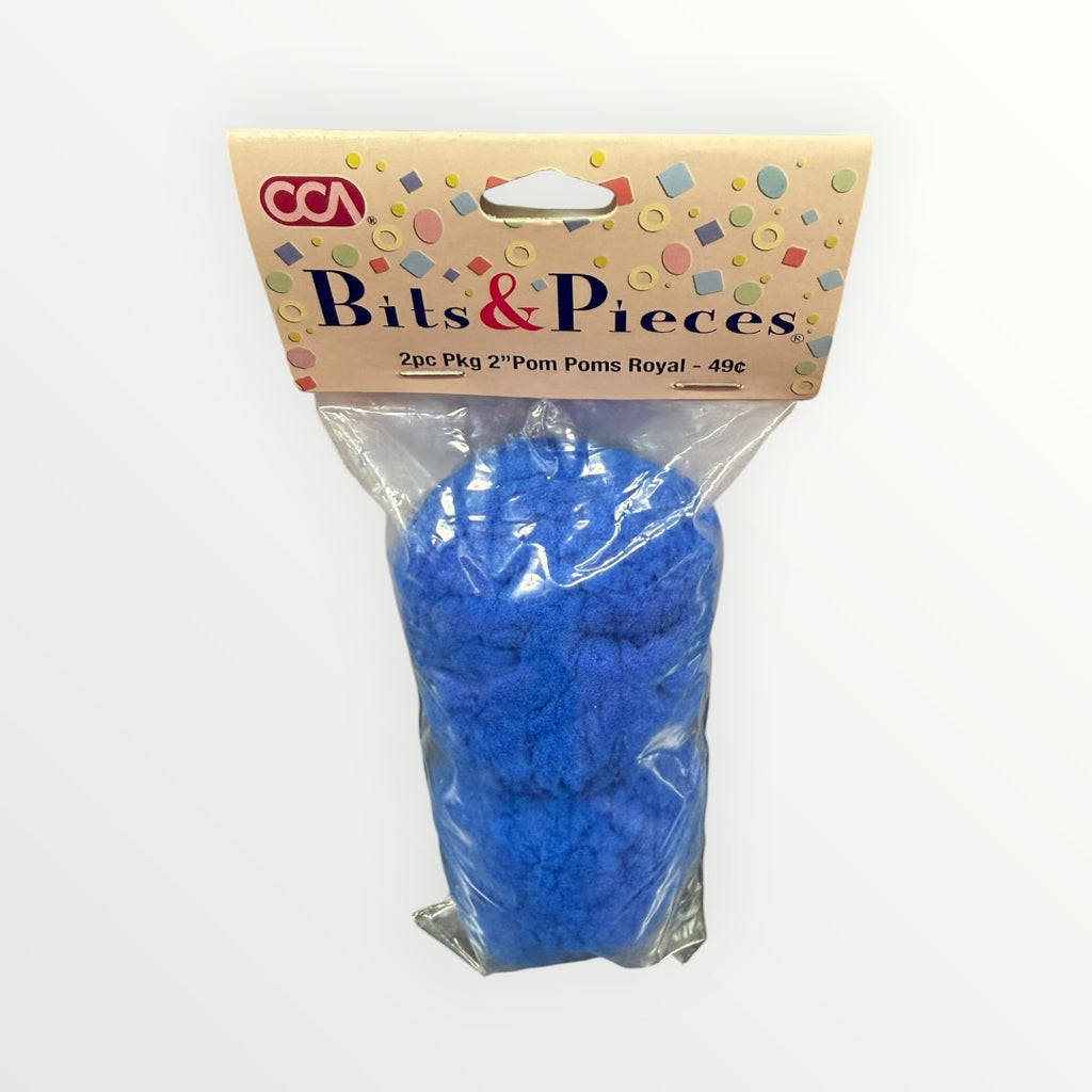 "Bits & Pieces" Pom Poms by CCA 2"D