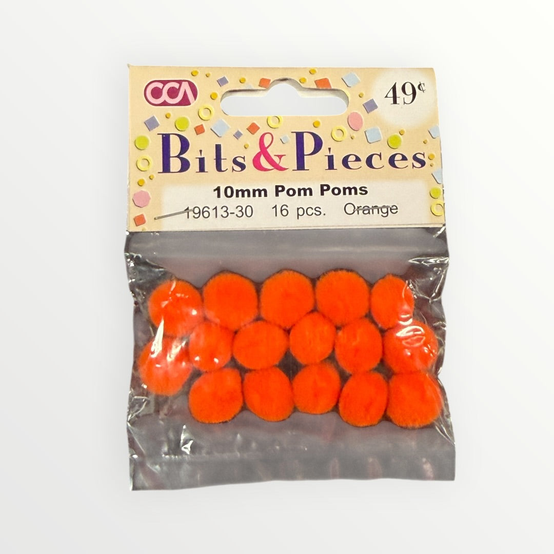 CCA "Bits & Pieces" 10mm Pom Poms