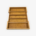Large Bamboo Expandable Drawer Organizer