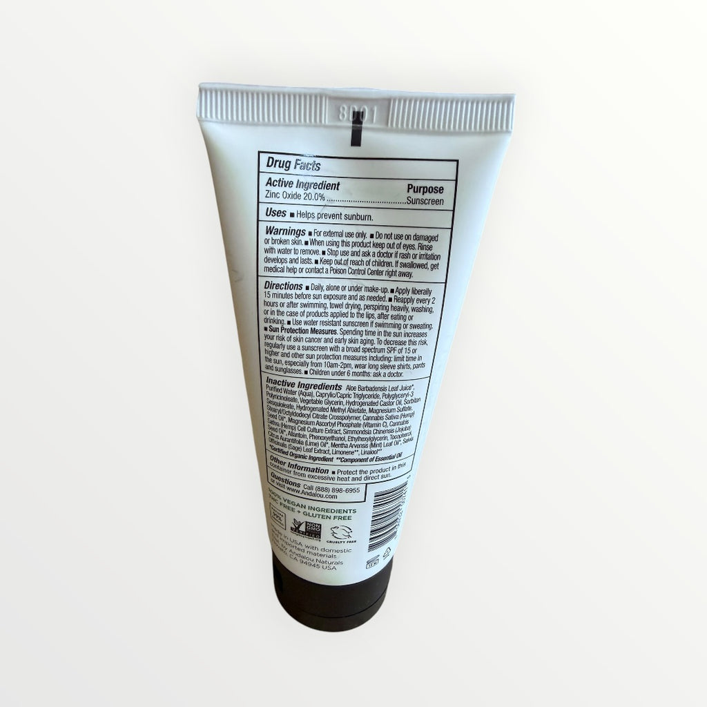 Andalou Naturals CannaCell MEN SPF 30 Face Guard