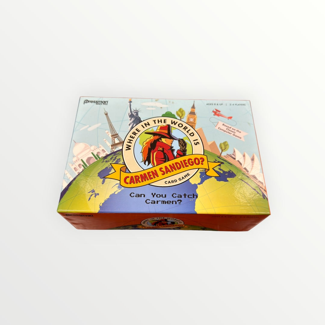 Where in the World is Carmen Sandiego? Card Game by Pressman