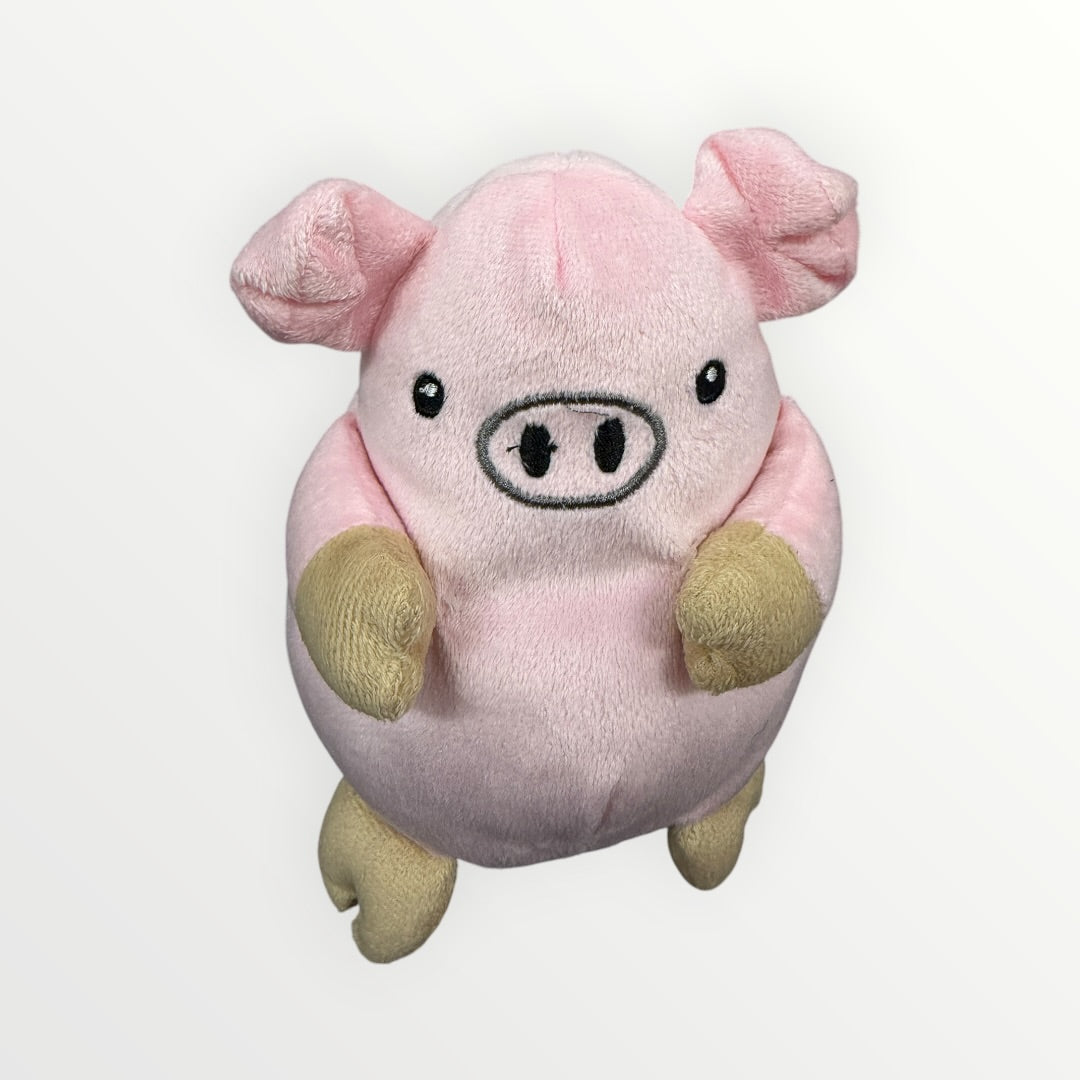 Daiso Farm Buddies PIG-COW Plush 7"H