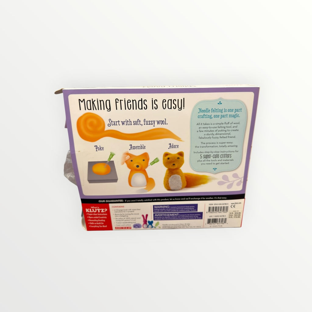 Klutz Felted Friends Crafting Kit