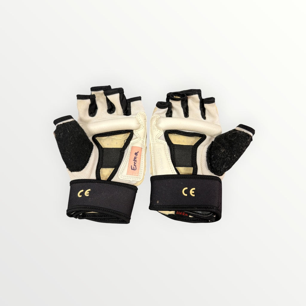 World Taekwondo Federation Youth Sparring Gloves White Size: M