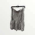 Women's Black-and-White Cotton Skirt Size:10