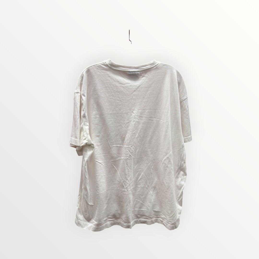 H&M Men's Relaxed Fit T-shirt with Embroidered Detail Size: L