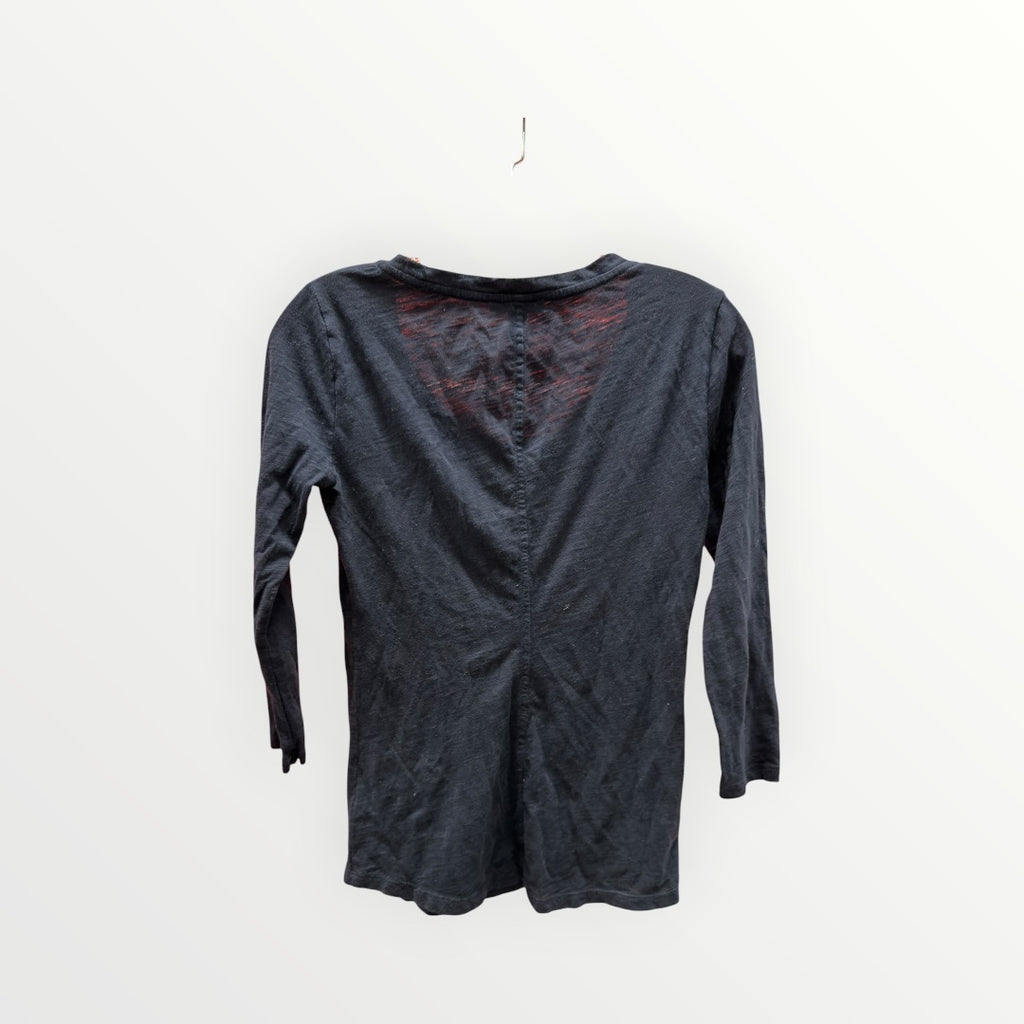 Daily Ritual Women's Long-Sleeve Scoop Neck T-Shirt Size:XS
