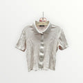 Zara Short Sleeve Cardigan Size: L