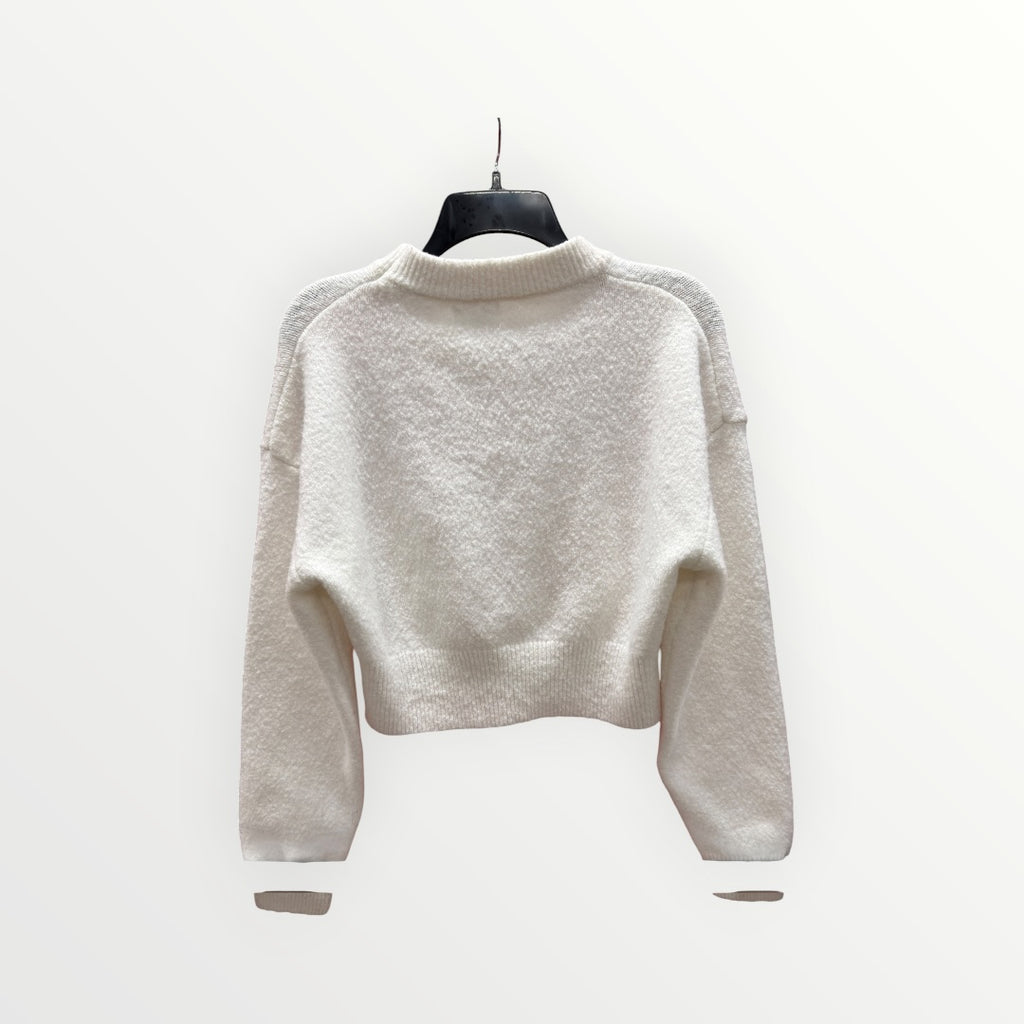 JON & ANNA White Cozy Sweater