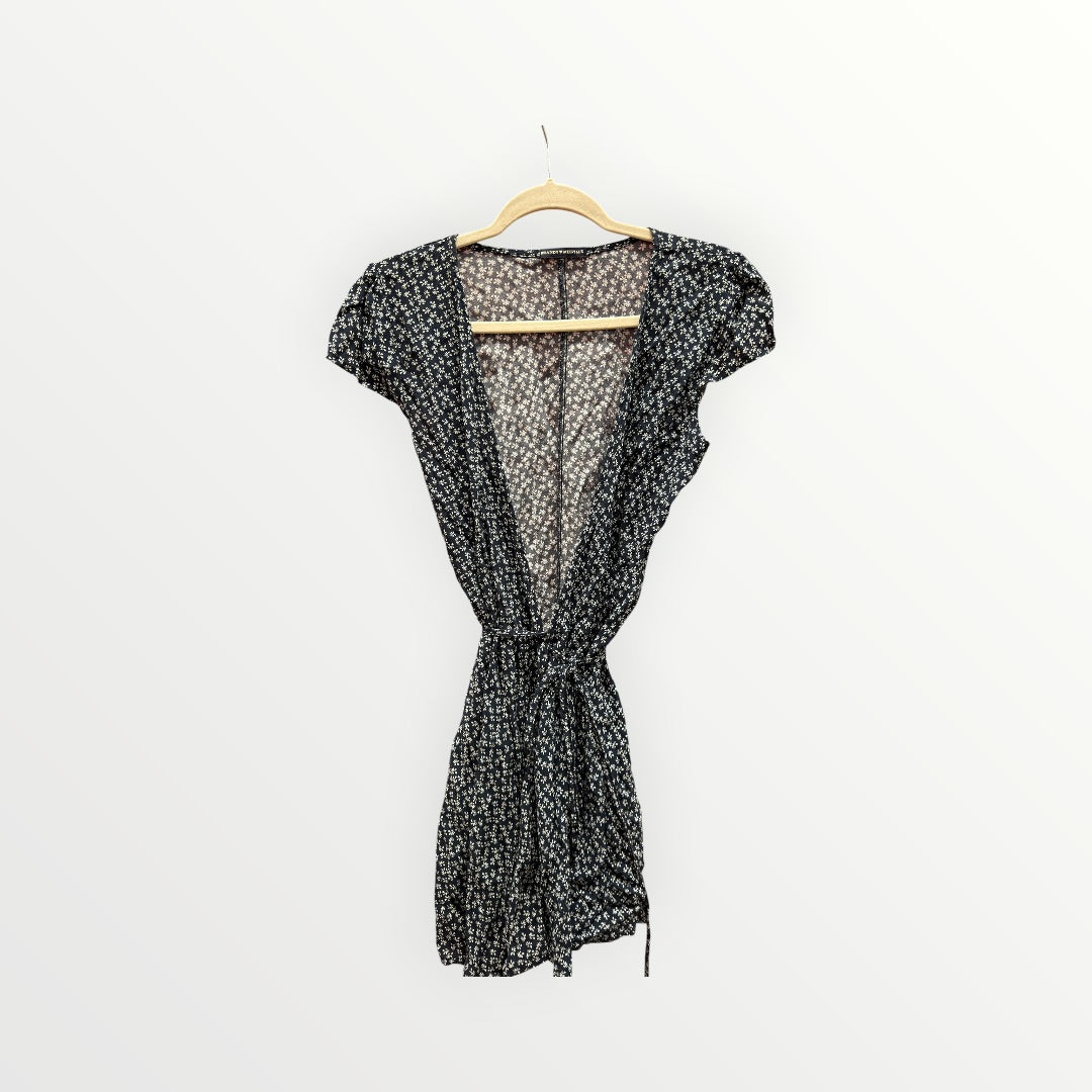 Brandy Melville Floral Wrap Dress Size: M