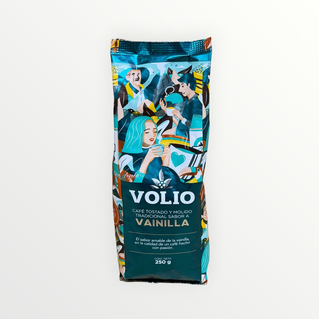 Café Volio Ground Coffee Vanilla Flavor 250g