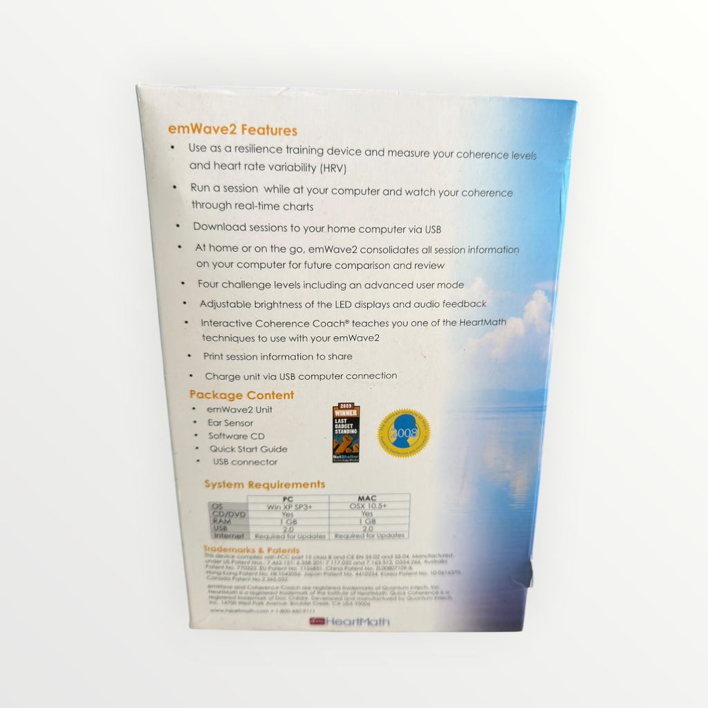 HeartMath emWave2 Portable Stress Relief Device