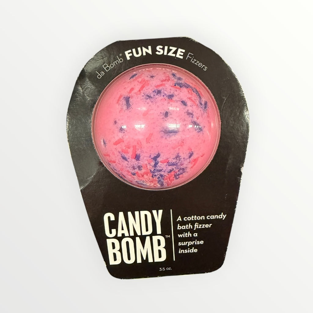 Da Bomb "Fun Size" Candy Bath Fizzer in a cotton candy scent