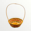 Handmade Wicker Easter Basket  10.5"L x 16"H