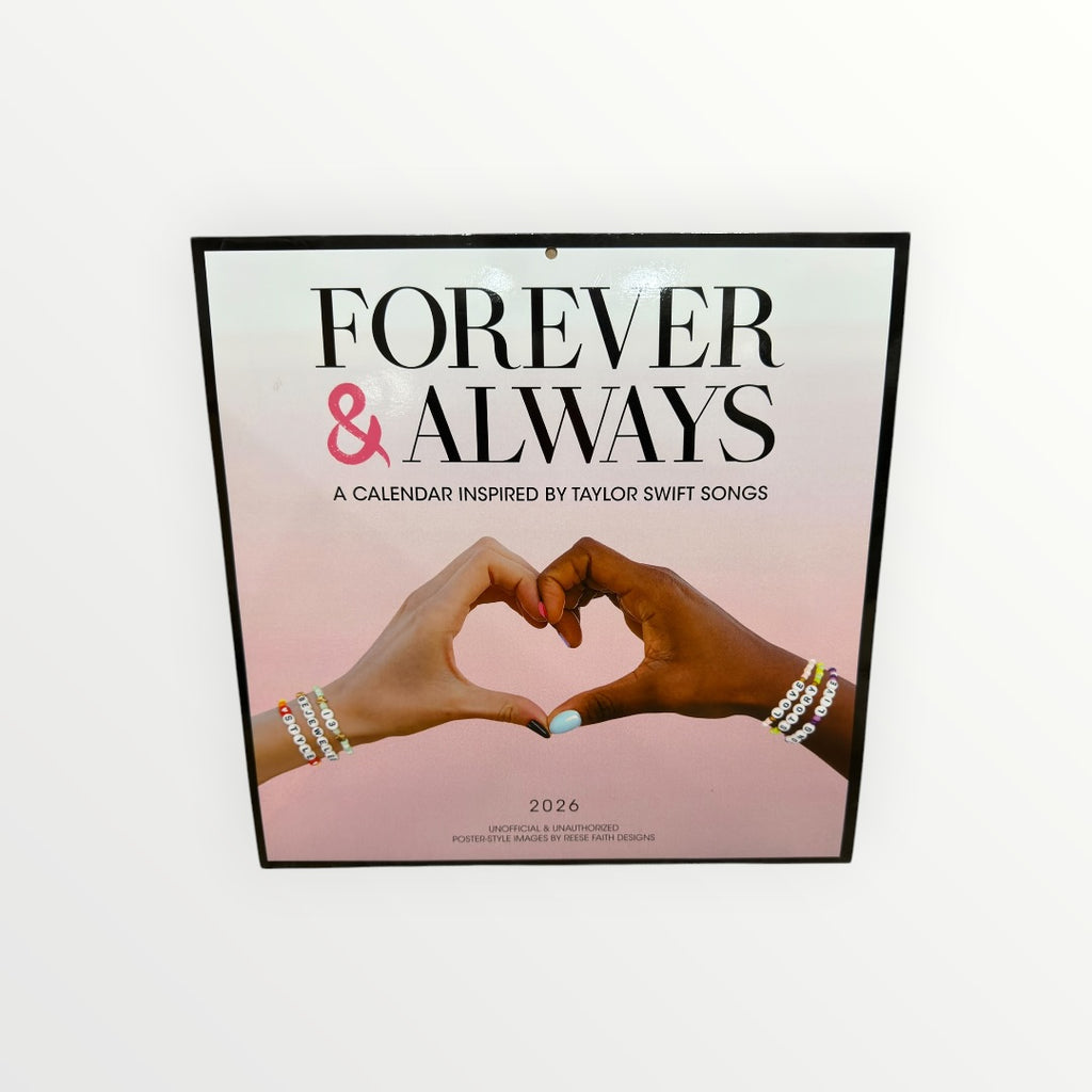 Workman Calendars FOREVER & ALWAYS a Calendar Inspired by Taylor Swift Songs 2026 12" x 12"