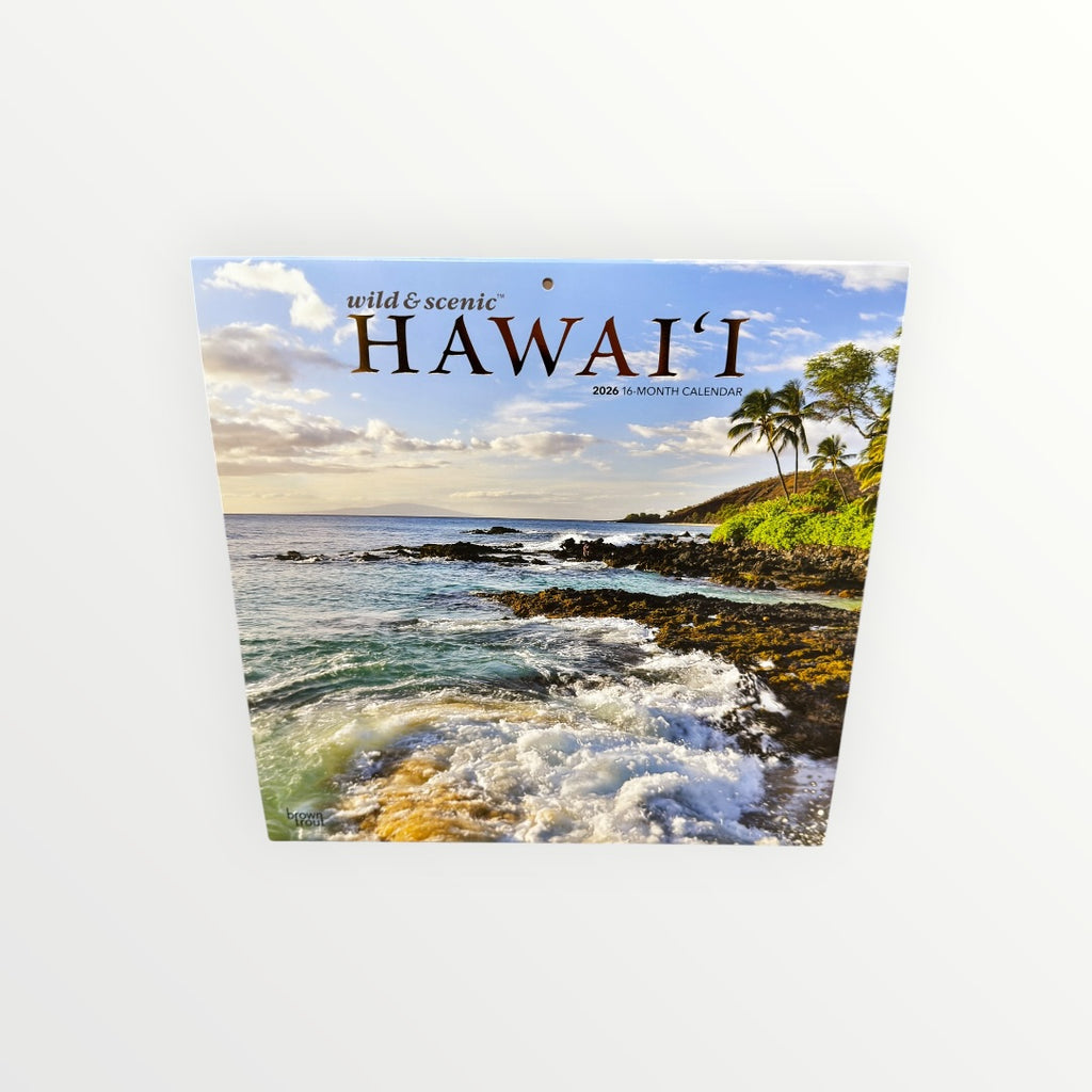 BrownTrout Publishers HAWAII 2026 16-Month Calendar 12" x 12"