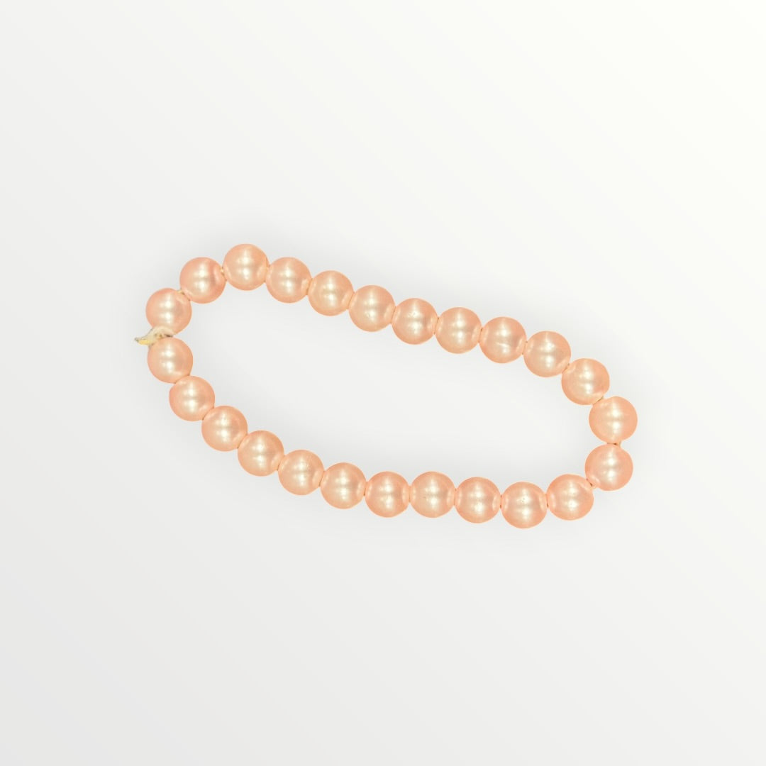 Peach Pearl Bracelet