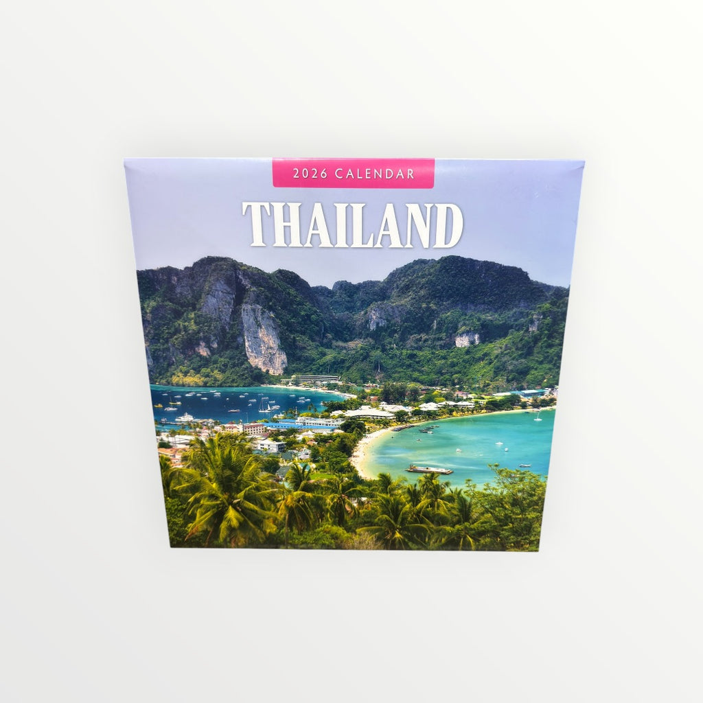 Red Robin Publishing THAILAND 2026 16-Month Calendar 12" x 12"