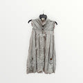American Rag Cie Sleeveless Gingham Button-front Dress Size: S