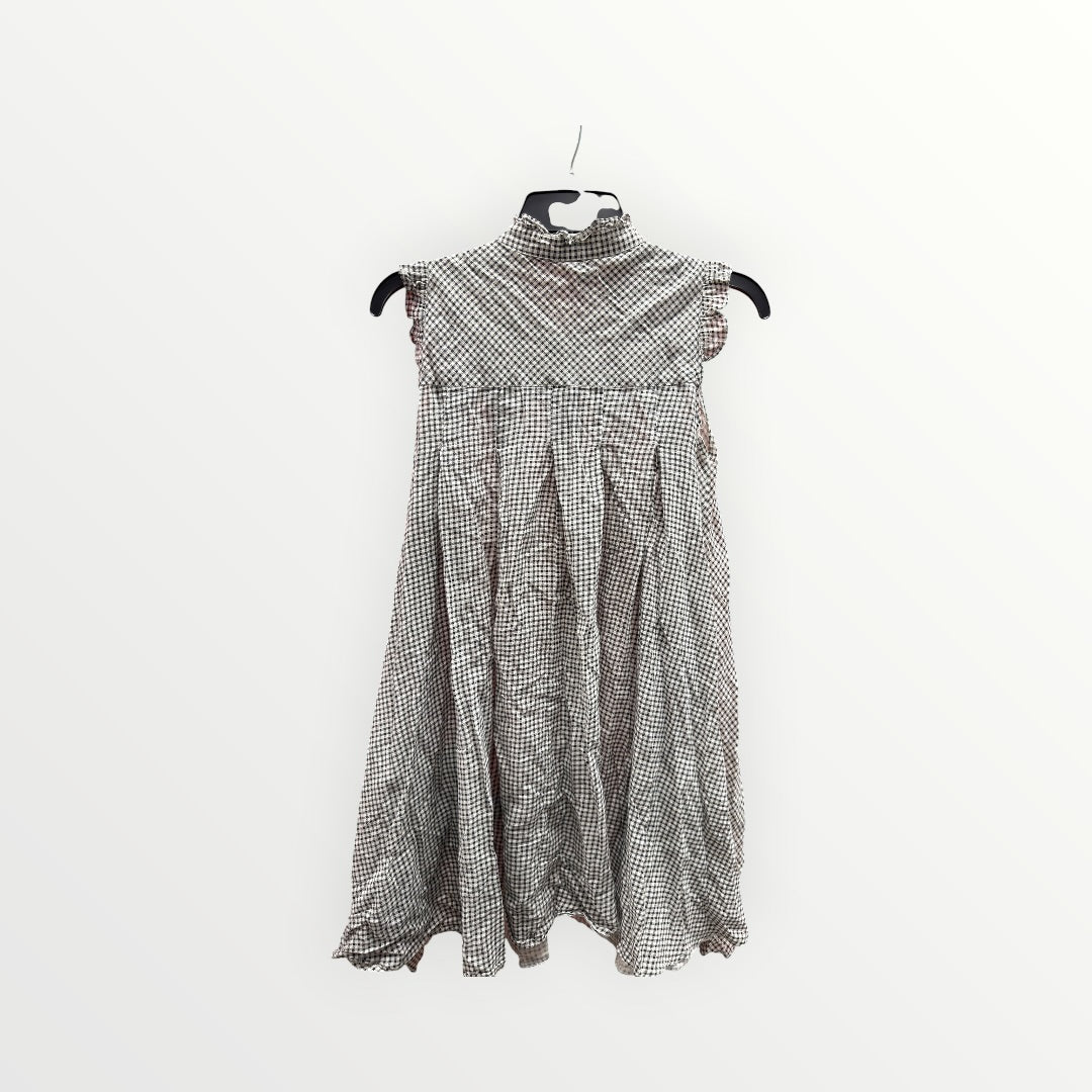 American Rag Cie Sleeveless Gingham Button-front Dress Size: S