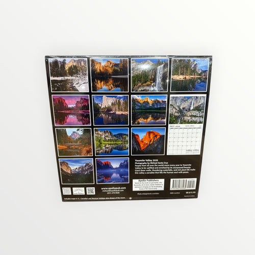 Apollo Publishers YOSEMITE VALLEY 2026 16-Month Calendar 12" x 12"