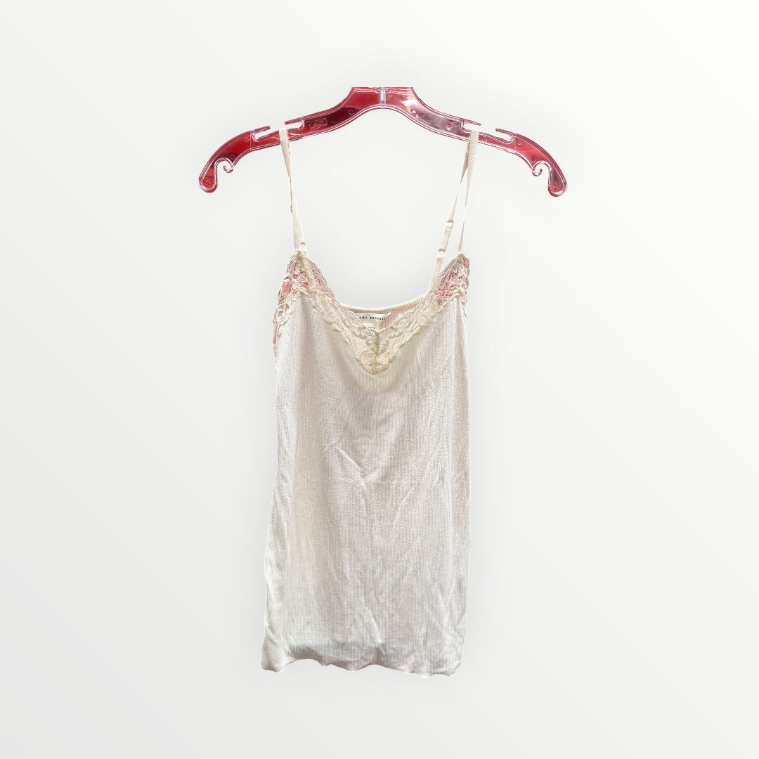 Banana Republic Lace-Trim Camisoles Size: M