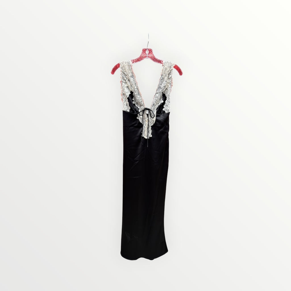 Princess Polly Nourish Maxi Dress Black Size: 4